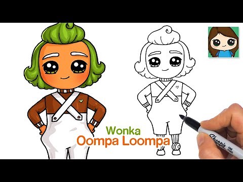 How to Draw Oompa Loompa | Wonka | Charlie & the Chocolate Factory