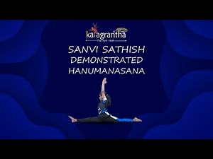 “Master Hanumanasana 🪷 | Front Split Pose Made Easy”