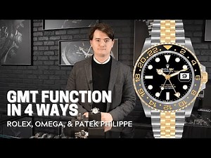 GMT Function In 4 Ways - Rolex, Omega & Patek Philippe | SwissWatchExpo