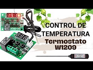 Control de Temperatura, Termostato W1209, Cerveza Artesanal, Cerveza en Casa, Cerveza Artesanal Saga