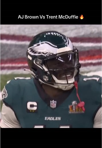 AJ Brown vs Trent McDuffie Super Bowl 59 Highlights