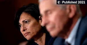 The Delta variant makes up an estimated 83 percent of U.S. cases, the C.D.C. director says.