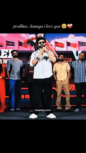 prabhas Annaya i love you 🥹❤️‍🩹#prabhas #bonding #love #smile #happy #reels #hero #super #anna #love