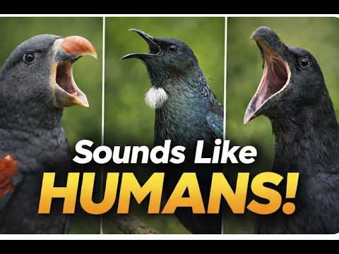 Bird Sounds That Sound Like Humans… Caught on Camera
