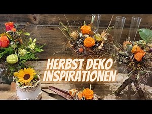 Herbst Deko Ideen aus dem Blumenladen - by Blumenmann Deko Inspirationen für drinnen und draussen