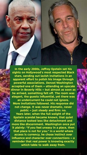 Denzel Washington’s Quiet “No” That Spoke Louder Than Yes