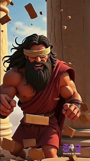 Sansão #desenhosbiblicos #desenhoanimado #filmebiblicocompletodublado