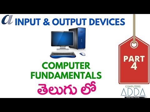 Input & output devices in telugu 04 (Basics of computer) (www.computersadda.com)