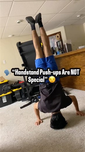 Handstand Push-ups Are ACTUALLY Rare!! #fitness #calisthenics #handstandpushup