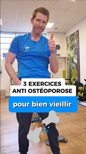 3 exercices efficaces pour des os solides ( Anti-Ostéoporose)