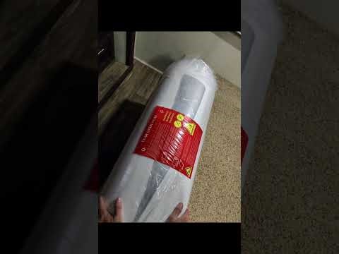 Crazy unboxing video of our new super expanding mattress