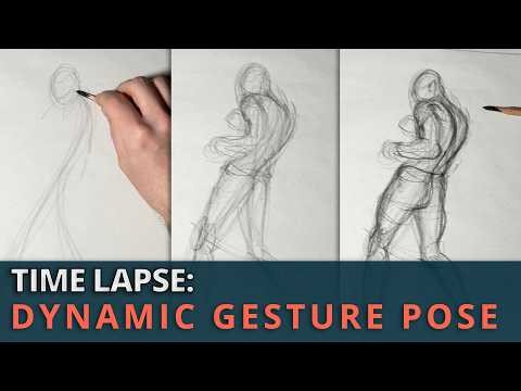 Breakdown #1: How to Draw a Dynamic Boxer Pose | Figure Drawing Sessions