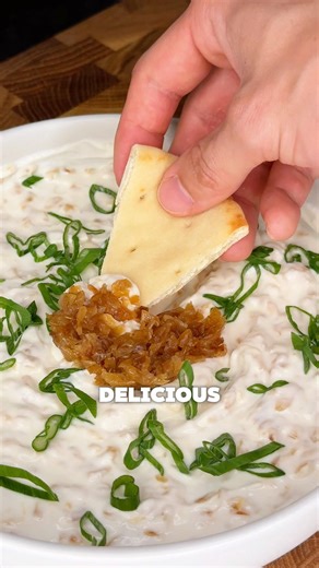 High Protein French Onion Dip