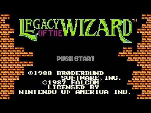 CGRundertow LEGACY OF THE WIZARD for NES Video Game Review