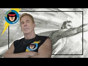 🎨 How Comic Artists Actually Draw: Big Shapes, Charcoal & Real-Time Problem Solving