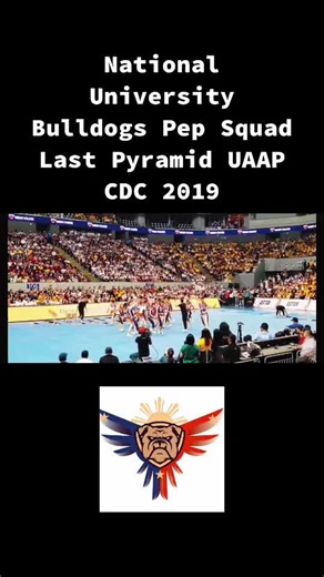 NU Pepsquad UAAP CDC 2019 #bulldogs #cheer #cheerleading #UAAP #CHEERDANCE #STUNTS #pyramid #fyp #foryoupage #sport