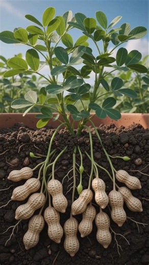 From Peanut to Peanut Plant 🥜🌱 | Amazing Growth Timelapse #shorts