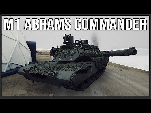 Commanding an M1 Abrams on the NEW Squad Map!