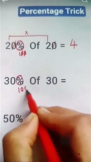 Percentage Magic tricks