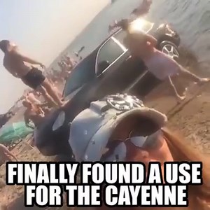 You know, when you've got a spare Porsche Cayenne lying around... Car Throttle | Car memes