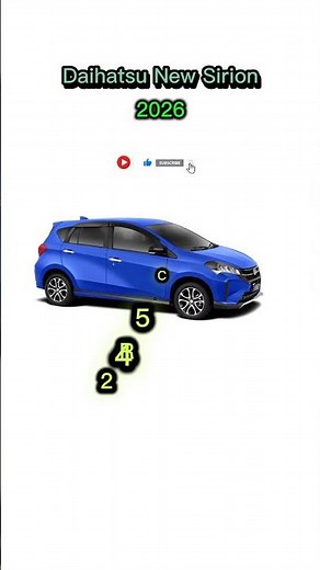 New Sirion 2026 | Latest Prices for the Daihatsu New Sirion 2026