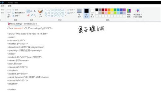 使用Altova XML Spy工具