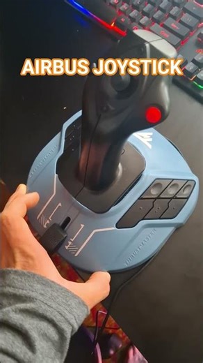 Airbus Thrustmaster Joystick - Preferatul meu pentru pilotaj #shorts #aviation
