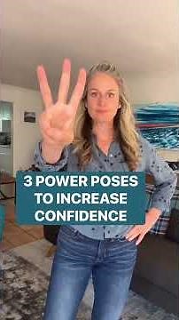 3 power poses to improve confidence