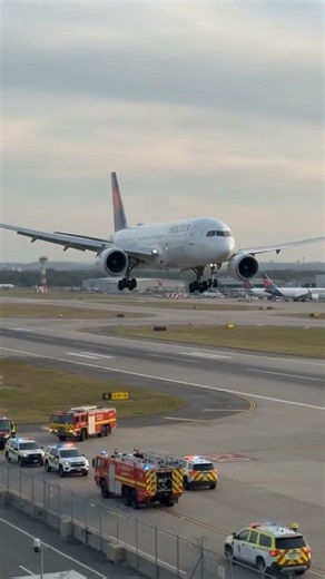 ✈️ A safe landing, a fast response, and a crew that stayed focused from start to finish.