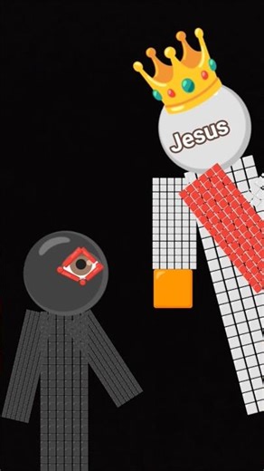 jesus and black fight