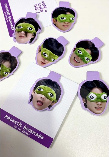Create Your Own Magnetic Bookmark: BTS-Inspired Craft