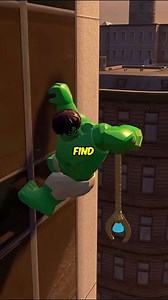 Tracing the Hulk's progression in the Lego Marvel video game series #videogames #legomarvel