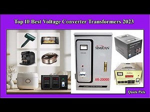 ✅ Top 10 Best Voltage Converter Transformers High Quality 2023