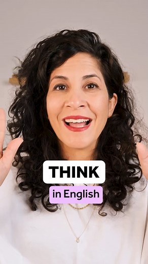 305K views · 6.7K reactions | How to think in English: One trick I have for you for thinking more in English (and translating less!) is to label what you're doing, out loud. Have you ever tried it? | Accent's Way English with Hadar | Facebook