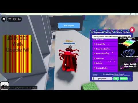 Roblox Exploiting - Troll in a obby game with aetheris ss