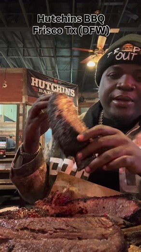Bumpy Johnson on Instagram: "A lot of y’all was telling me @hutchins_bbq was the best in the DFW (Dallas area) so I had to pull up. i was expecting a lil bit better I spent $200 & it was not what they hype it up to be ima give it a 7/10 way to much Fat just keeping it real 🤷🏿"