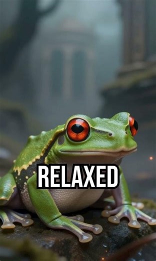 Discover the frog's color secret! #FrogFacts #NatureSurprises #ColorChange