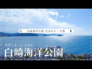 由良町観光地紹介 - 白崎海洋公園-