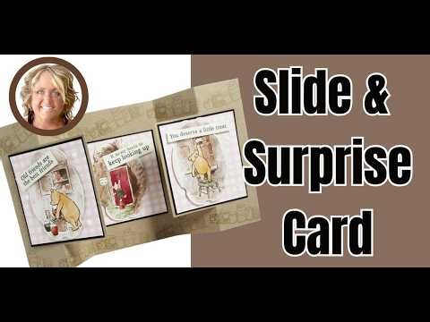 Slide & Surprise Gatefold Card