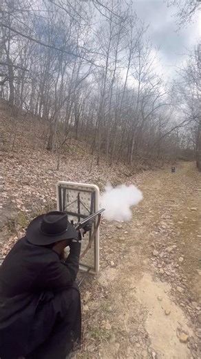 12 Ga Buckshot Ricochet Off Steel Drum