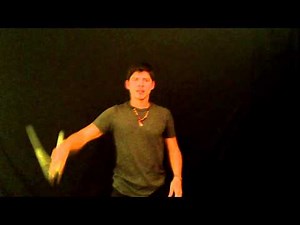 Awesome Nunchucks for Beginners #11: Centerline Passes. (Ninja Circus Nunchaku Tricks )