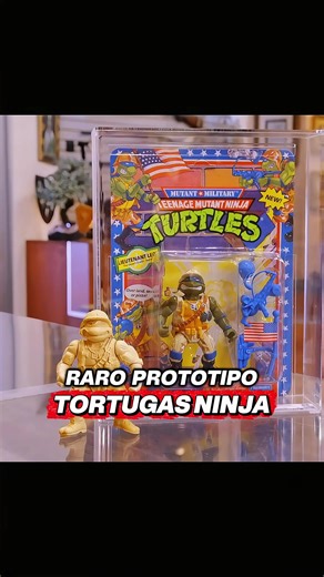 Raro prototipo de las Tortugas Ninja a la venta por 3,500 dólares