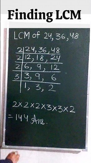 Find LCM easily using prime factorization - Basic Math