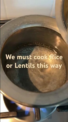 Right way to cook Grains or Lentils or Pulses!