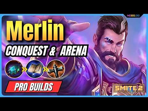 Best Merlin Build Smite 2 | Arena & Conquest PRO Builds 2025