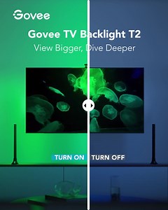 Are you ready for a brand new cinematic experience at home? Watch beyond the screen with Govee TV Backlight T2. | GOVEE