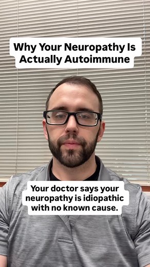 Doctor says your neuropathy is ‘idiopathic’ with no known cause? It’s actually autoimmune - your immune system is attacking your own nerves, and here’s why. #neuropathy #nervepain #neuropathyrelief #inflammation #autoimmune | Dr. Todd Strong