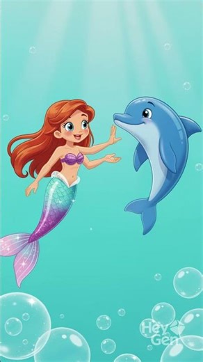 The Mermaid and the Dolphins