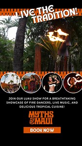 Step into a world where legends come to life, and the magic of Maui unfolds. Immerse yourself in the rich tapestry of Hawaiian mythology with Myths of Maui - your gateway to authentic cultural experiences and captivating storytelling! ✨ | Myths of Maui Luau at the Royal Lahaina Resort | Facebook