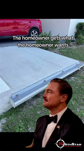 Well… That’s One Place to Put a Gutter 😂
